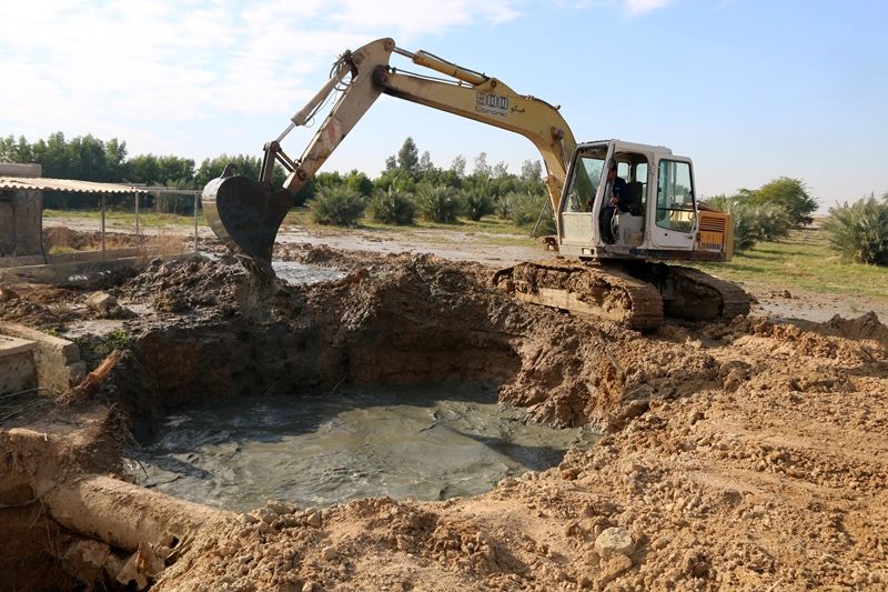 مخزن ذخیره آب شرب شهر ایور مورد شستشو و لایروبی قرار گرفت,